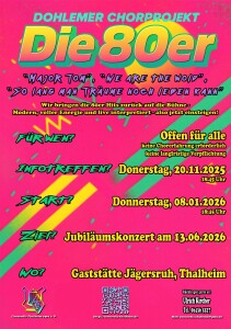 Infotreffen Projektchor