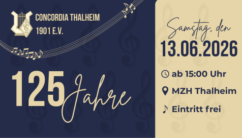 125 Jahre Concordia Thalheim